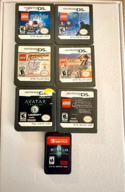 DS games and switch games