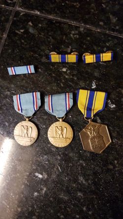 Old military metals