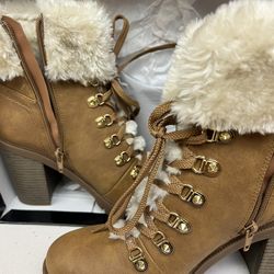 Tan boots by Guess New in Box