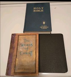 Words of Christ Holy Bible Minister's Service Manual Book Lot Gideons Christian