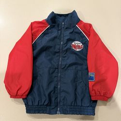 Minnesota Twins Toddler Windbreaker Jacket