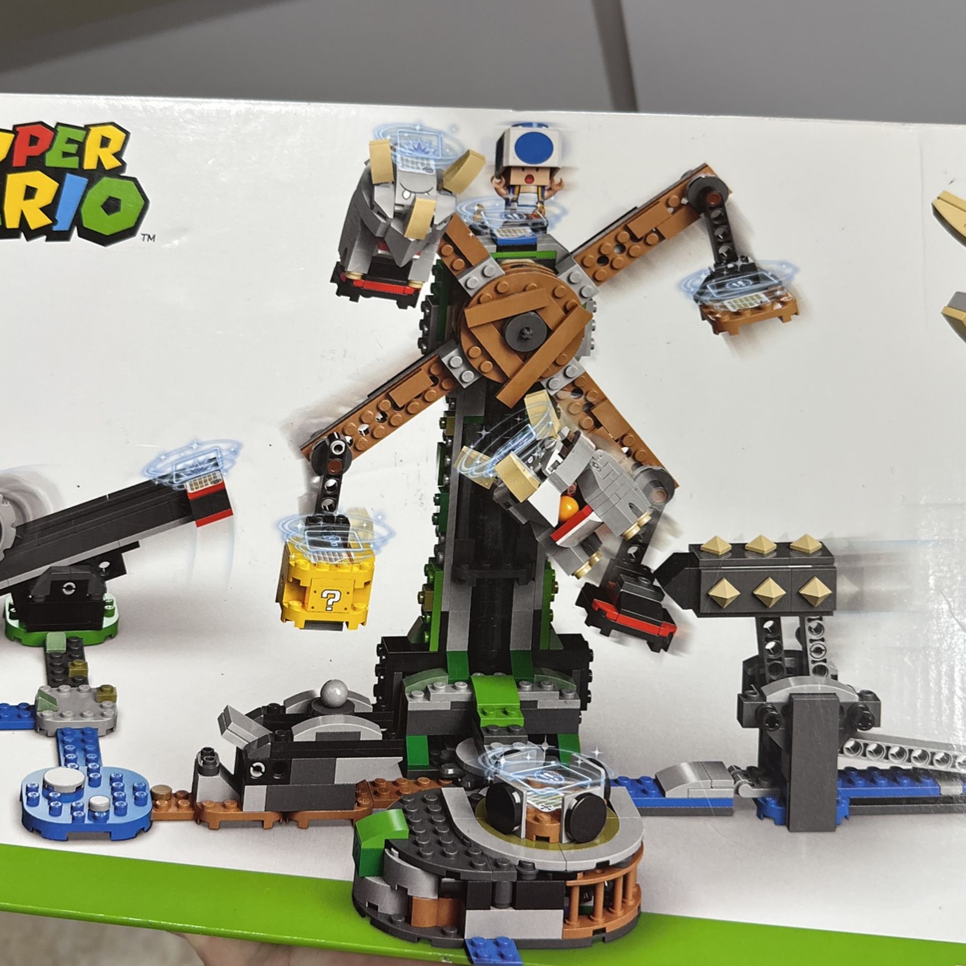 LEGO Super Mario Reznor Knockdown Expansion Set 71390 Building Toy