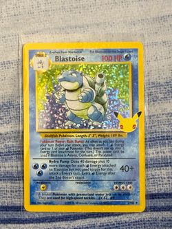Blastoise - Celebrations: Classic Collection #2/102