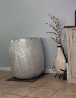Large Grey Planter Pot