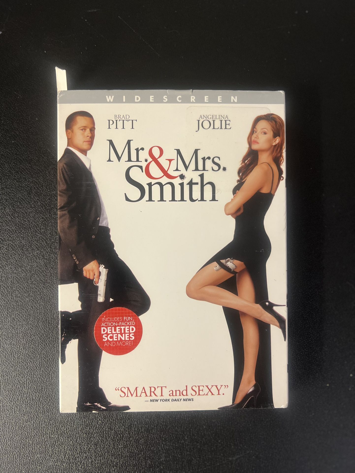 Mr. & Mrs. Smith (DVD w/ Slipcover, 2005) Brad Pitt, Angelina Jolie New Sealed