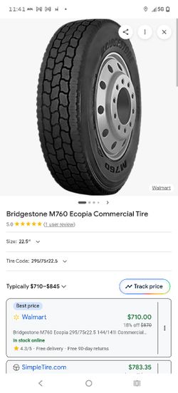 Bridgestone M760 Drive Tires