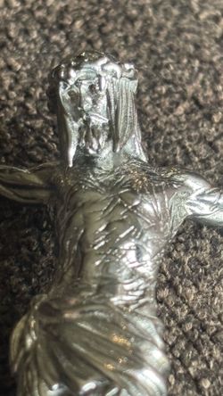 3.15” Jesus Christ Pendant – Solid Silver | 30 Grams