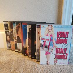 Legally Blonde 1 & 2 plus 8 more excellent movies 