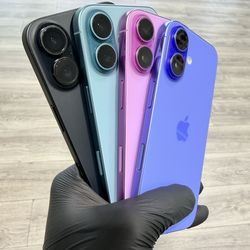 iPhone 16 Unlocked 128GB $599 or $60 Down!