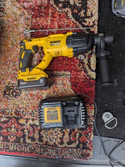 DeWalt SDS Drill, 5AH Battery and Charger