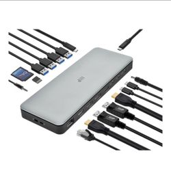 Display Docking Station 15-IN-1 USB-C