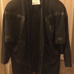 Hannah All Wool Black Jacket