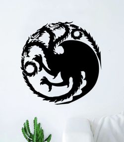PRE MADE Wall Decal Home Decor Game of Thrones