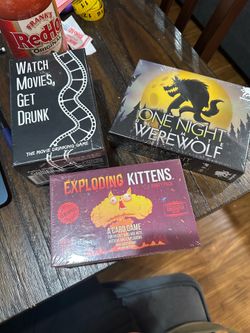 Unopened Card games
