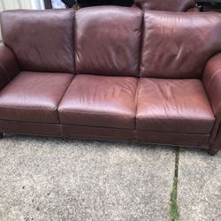 LEATHER SOFA