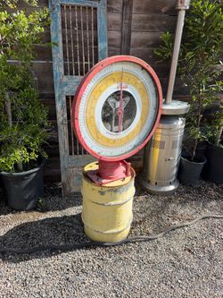 Vintage Ross Brownwood Texas Industrial Scale