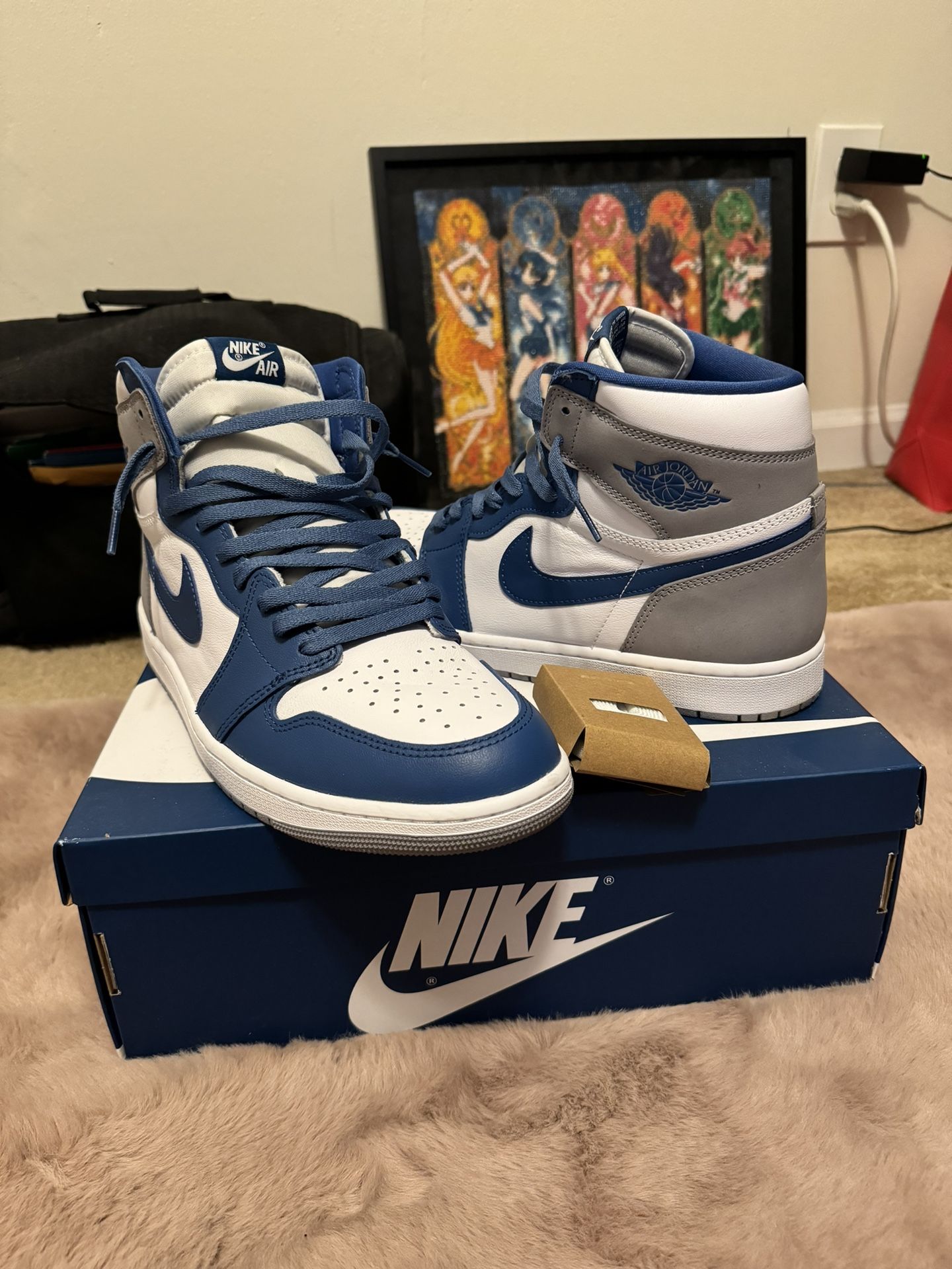 Men’s Jordan 1 Retro High OG True Blue