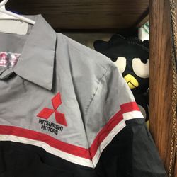 Mitsubishi Mechanic Button Up Shirt