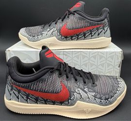 Size 13 - Nike Mamba Rage Black Crimson Ds 908972-060 Og All
