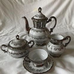 Mitterteich Bavaria China Tea Set Germany 25 pieces

