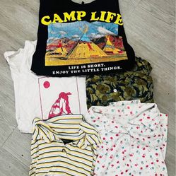 5 teens/women’s shirts