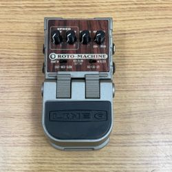LINE 6 ROTO-MACHINE EFFECT PEDAL.