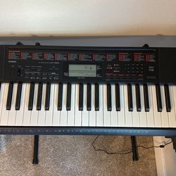 Casio LK 160 Keyboard W Stand Power Cord for Sale in Silverton