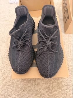 Yeezy Boost 350 V2 Utility Black Non Reflective Size 7.5