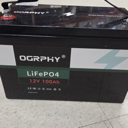 Lithium Cell Battery 12V 100ah