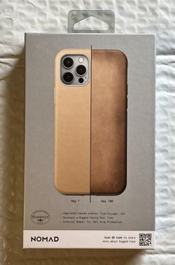 Nomad Leather Case for iPhone 12/ 12 Pro