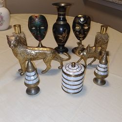 Brass figurines