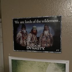 Metal Duck Dynasty Sign