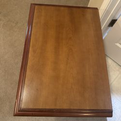 Dresser Mirror And Two Nightstand Tables Wood