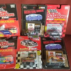 Vintage Racing Champion NASCAR toy cars