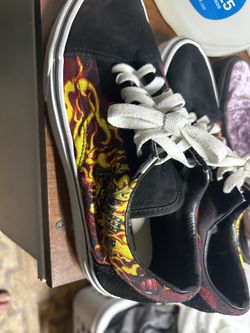 Vans Old Skool "Samurai Rising" Flame Skate Shoes