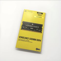 CORSAIR - VENGEANCE Series 16GB (1x16GB) DDR4 3200MHz C22 SODIMM Laptop Memory 
