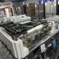 Kitchen Aid 36” Wide Gas Cook Top 😻