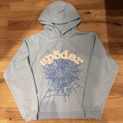 Blue Sp5der hoodie