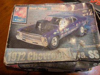72 Chevy Nova SS Toy Car Model Kit 