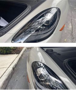 Porsche 718 982 cayman boxster headlight headlights