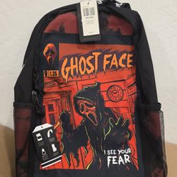 New Ghost Face backpack