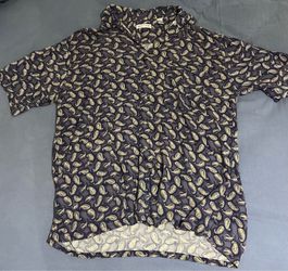 Vintage 90s Pierre Cardin Paisley Button-Up Shirt.