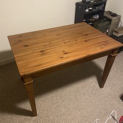 Wood Dining Room Table Or Desk 