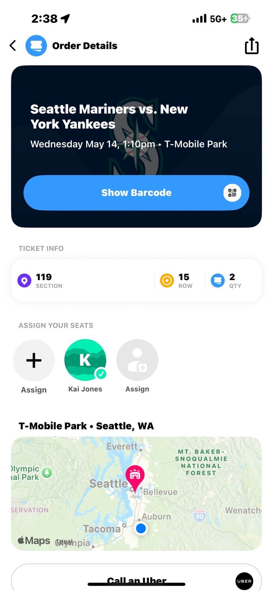 Mariners Vs Yankees