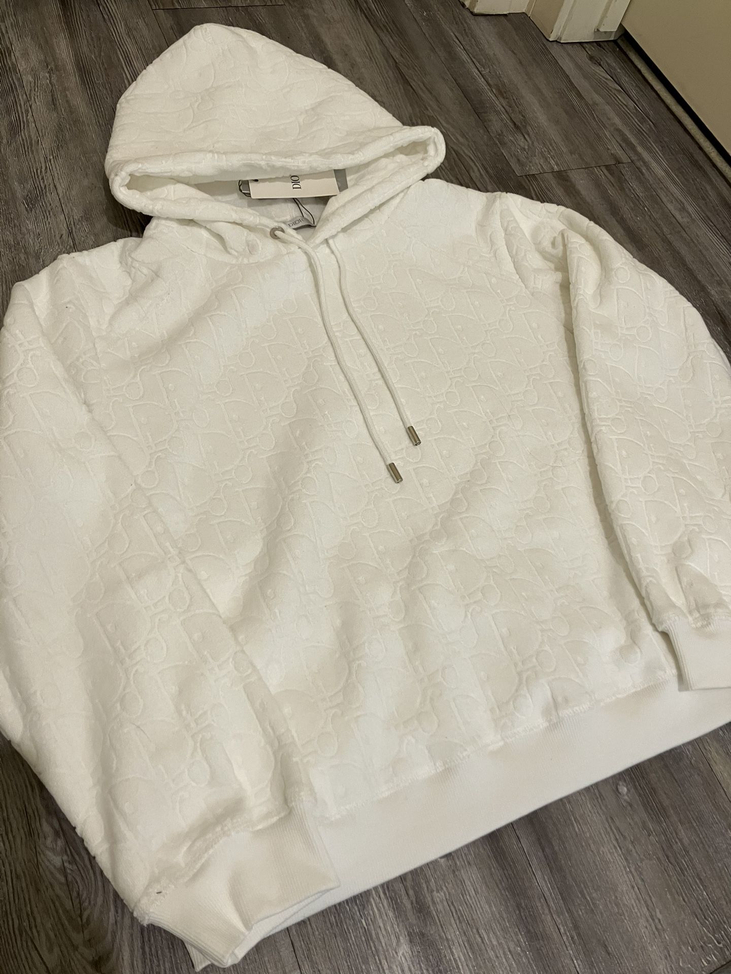 White Dior Hoodie