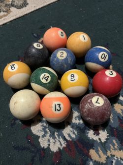 Pool Table Balls