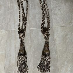 Large 29” Curtain Tie Backs 