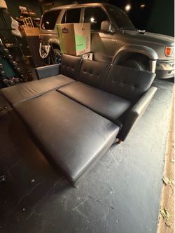 Black couch