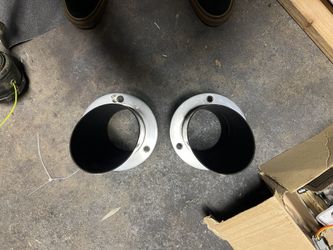 Stainless Thru Transom Exhaust Tips