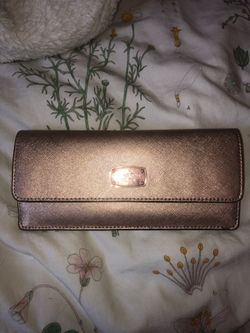 Michael Kors Rose Gold Wallet!